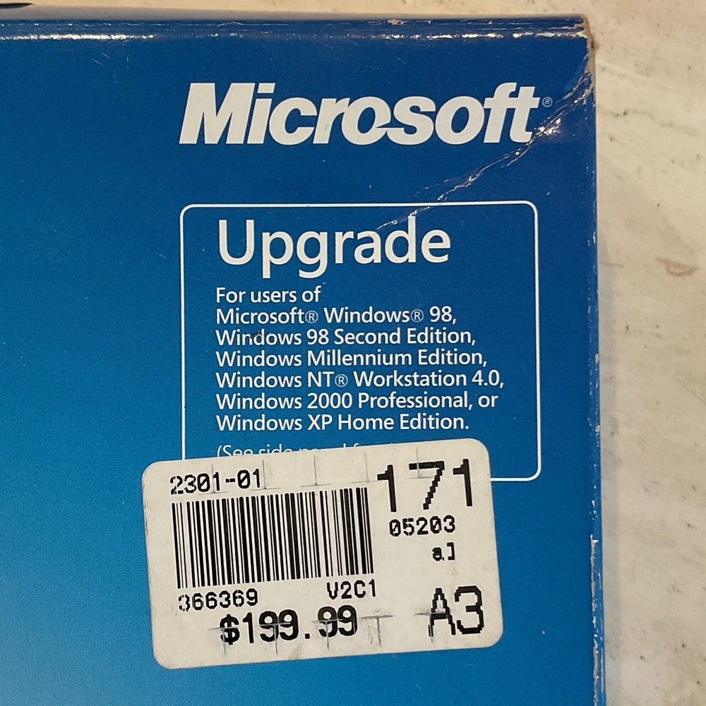 Microsoft Windows XP Professional Version 2002 Upgrade Operating System New - Picture 2 of 15